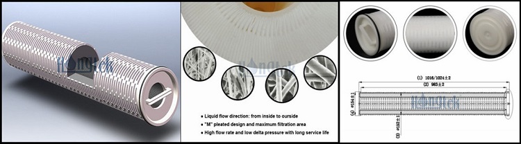 خراطيش تصفية عالية التدفق عالية التردد.جبغ
