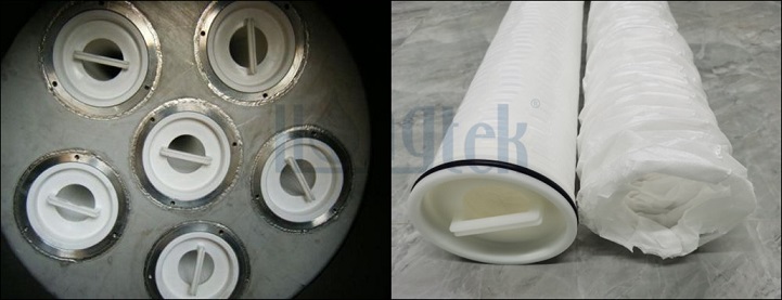 مرشحات خرطوشة عالية التدفق.جبغ