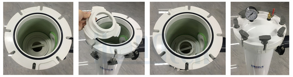 فرب عالية التدفق تصفية الإسكان 7.جبغ