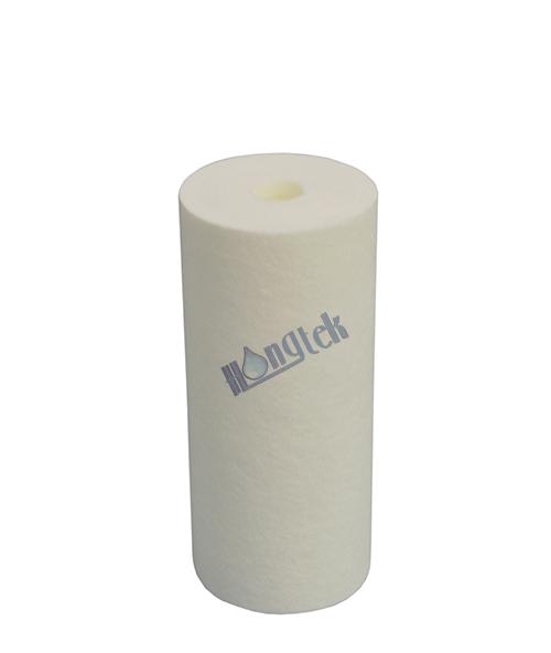 بب سلسلة كبيرة الأزرق ب تذوب في مهب تصفية خراطيش