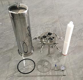 كيفية تعقيم عنصر المرشح المطوي بالبخار?