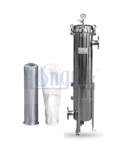 سف سلسلة الفولاذ المقاوم للصدأ تصفية حقيبة الإسكان الجانب دخول نوع